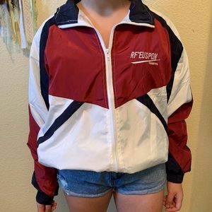 retro vintage 90s windbreaker